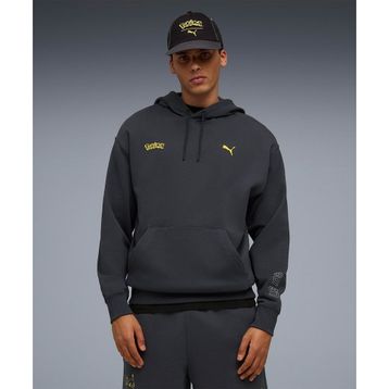 Puma 634915-76 Gri X Pokemon Graphic T-Hoodie Erkek Sweatshirt
