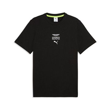 Puma 63539301 Siyah Amf1 Essential Logo Tee 1 Erkek Günlük Tişört