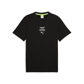 Puma 63539301 Siyah Amf1 Essential Logo Tee 1 Erkek Günlük Tişört