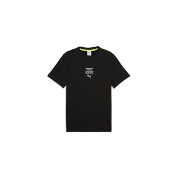 Puma 63539301 Siyah Amf1 Essential Logo Tee 1 Erkek Günlük Tişört
