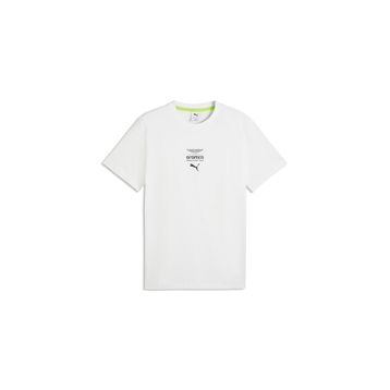Puma 63539302 Beyaz Amf1 Essential Logo Tee 1 Erkek Günlük Tişört