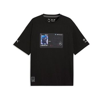 Puma 63542601 Siyah Bmw Mms Lifestyle Tee Erkek Günlük Tişört