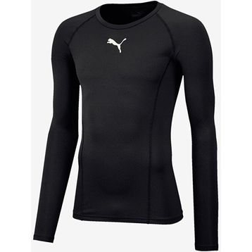Puma 65592003 Liga Baselayer Tee LS Siyah Erkek Futbol Uzun Kollu Antrenman Üstü