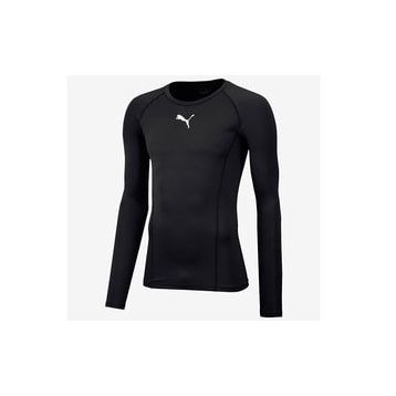 Puma 65592003 Liga Baselayer Tee LS Siyah Erkek Futbol Uzun Kollu Antrenman Üstü