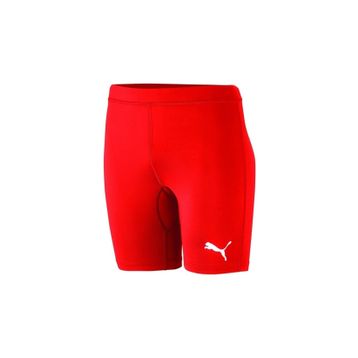 Puma 65592401 Liga Baselayer Short Tight Lastikli Normal Kalıp Düz Kırmızı Erkek Tayt