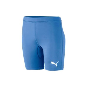 Puma 65592418 Liga Baselayer Short Tight Lastikli Normal Kalıp Düz Açık Mavi Erkek Tayt