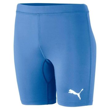 Puma 65592418 Liga Baselayer Short Tight Lastikli Normal Kalıp Düz Açık Mavi Erkek Tayt