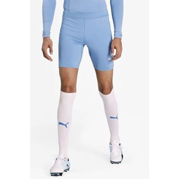 Puma 65592418 Liga Baselayer Short Tight Lastikli Normal Kalıp Düz Açık Mavi Erkek Tayt