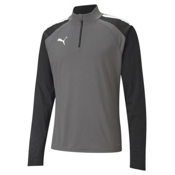 Puma 65723613 Top Fermuarlı Normal Kalıp Düz Gri Erkek Sweatshirt