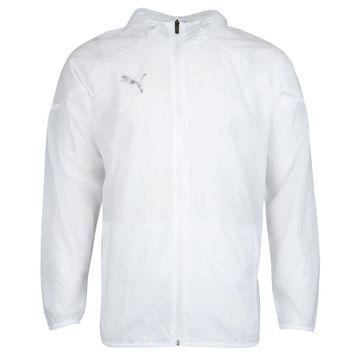 Puma 65799405 Beyaz Teamcup Windshield Erkek Futbol Yağmurluk
