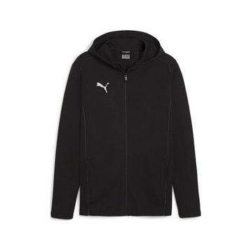 Puma 65852803 Teamfinal Casuals Hooded Siyah Erkek Futbol Ceketi