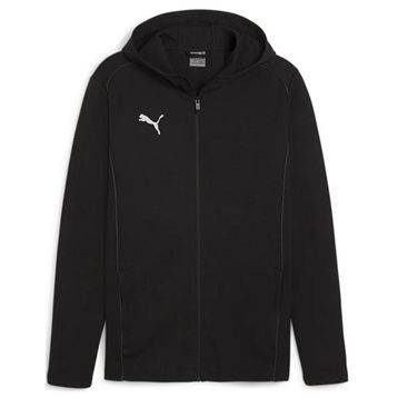 Puma 65852803 Teamfinal Casuals Hooded Siyah Erkek Futbol Ceketi