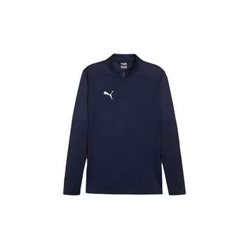 Puma 65855106 Lacivert Teamfinal Training 1/4 Zip Erkek Futbol Antrenman Uzun Kollu Üst