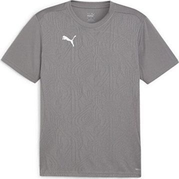 Puma 65855713 Gri Teamfinal Training Jersey Erkek Futbol Antrenman Tişörtü