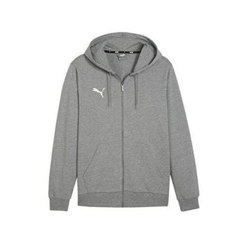 Puma 65859533 Teamgoal Casuals Hooded Gri Erkek Futbol Ceketi