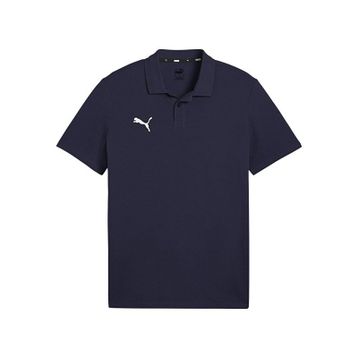 Puma 65860506 Mavi Teamgoal Casuals Polo Futbol Antrenman Polo Yaka Erkek T-Shirt