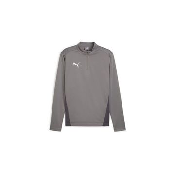 Puma 65862913 Gri Teamgoal Training 1/4 Zip to Erkek Futbol Antrenman Uzun Kollu Üst