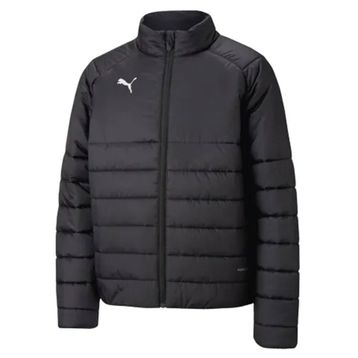 Puma 65879903 Teamliga Padded Jacket Zip Siyah Erkek Futbol Kamp Montu