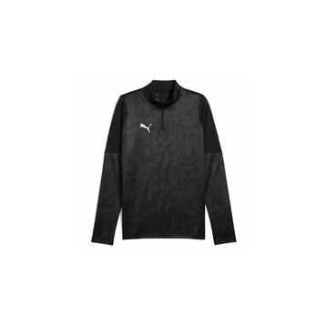 Puma 65916403 Teamcup Training 1/4 Zip Top Siyah Erkek Antrenman Üstü