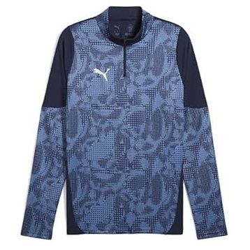 Puma 65916406 Teamcup Training 1/4 Zip Top Lacivert Erkek Antrenman Üstü