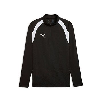 Puma 65967903 Teamfinal26 Training 1/4 Zip Siyah Futbol Antrenman Uzun Kollu Erkek T-shirt
