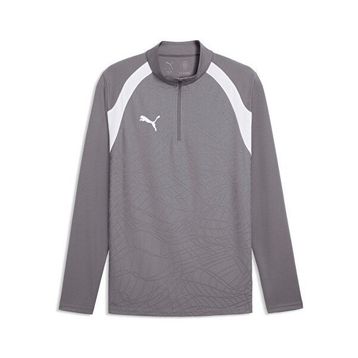 Puma 65967913 Teamfinal26 Training 1/4 Zip Gri Futbol Antrenman Uzun Kollu Erkek T-shirt