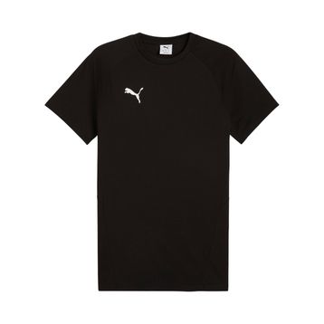 Puma 65995303 Siyah Teamevostripe Tee Erkek Futbol Antrenman Tişörtü