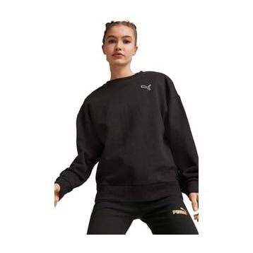 Puma 67598701 Better Essentials Crew Siyah Yuvarlak Yaka Kadın Sweatshirt