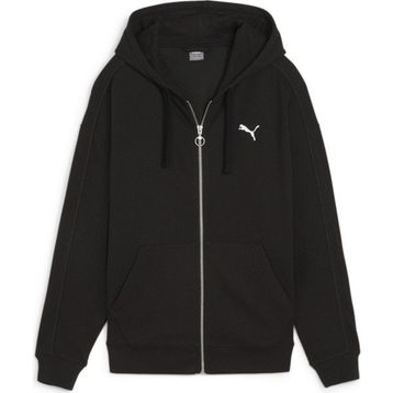 Puma 67788201 Her Full Zip Hoodie Siyah Kadın Günlük Ceket
