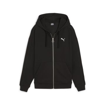 Puma 67788201 Her Full Zip Hoodie Siyah Kadın Günlük Ceket