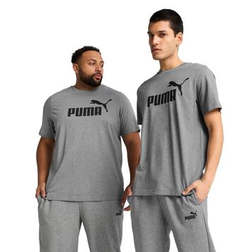 Puma 68253203 Essential No 1 Gri Günlük Stil Erkek T-Shirt