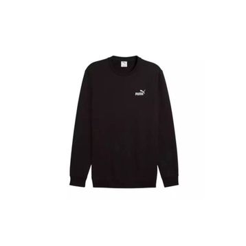 Puma 68256401 ESS Small No 1 Logo Crew Siyah Günlük Stil Erkek Sweatshirt