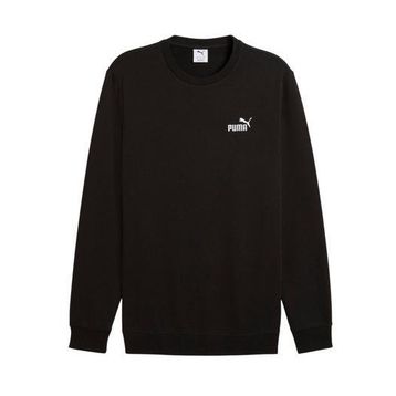 Puma 68256401 ESS Small No 1 Logo Crew Siyah Günlük Stil Erkek Sweatshirt