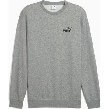 Puma 68256403 ESS Small No 1 Logo Crew Gri Günlük Stil Erkek Sweatshirt