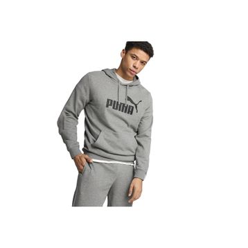 Puma 68257203 ESS No 1 Logo Gri Günlük Stil Erkek Sweatshirt