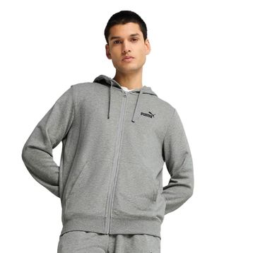 Puma 68258803 ESS Full-Zip Gri Günlük Stil Erkek Sweatshirt