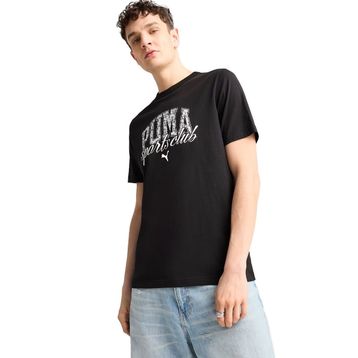 Puma 68464301 Class Günlük Stil Siyah Erkek T-Shirt