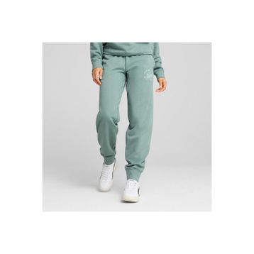 Puma 68498530 Script Comfort Yeşil Kadın Eşofman Altı