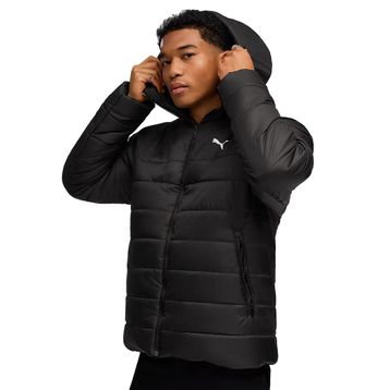 Puma 68521101 ESS Hooded Padded Siyah Günlük Stil Erkek Mont