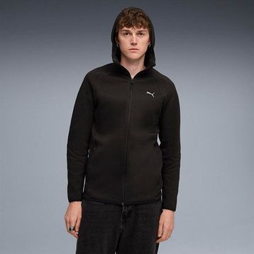 Puma 68823101 Evostripe FZ Hoodie DK Siyah Günlük Stil Erkek Sweatshirt