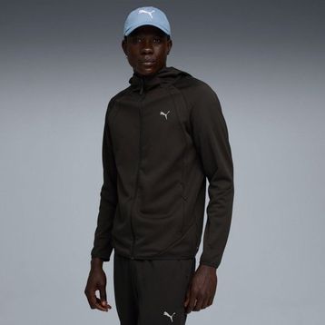 Puma 68823701 Evostripe Warm Full-Zip Siyah Günlük Stil Erkek Sweatshirt