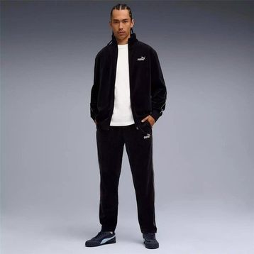 Puma 689117-16 Ess Elevated Velour Pants Lacivert Erkek Eşofman Altı