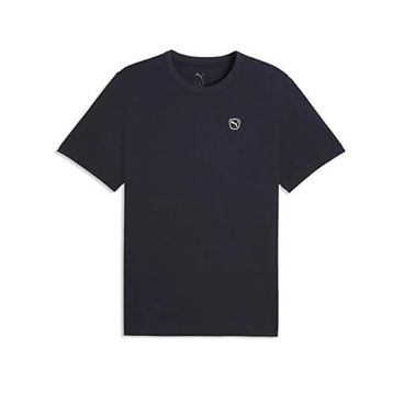 Puma 69570316 Lacivert Ess Elevated Tee Tk M Erkek Günlük Tişört