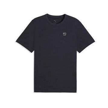 Puma 69570316 Lacivert Ess Elevated Tee Tk M Erkek Günlük Tişört