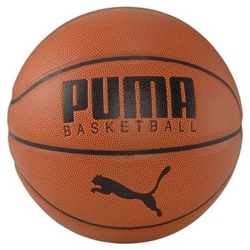 Puma 7 Unisex Yetişkin Leather Brown Black Basketbol Topu
