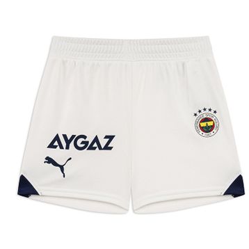 Puma 77202202 Beyaz Replica Jr Genç Çocuk Fenerbahçe 2023/2024 Futbol Şortu