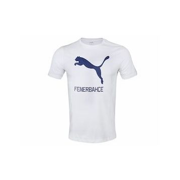 Puma 77313602 FSK Cat Tee Erkek Beyaz T-Shirt