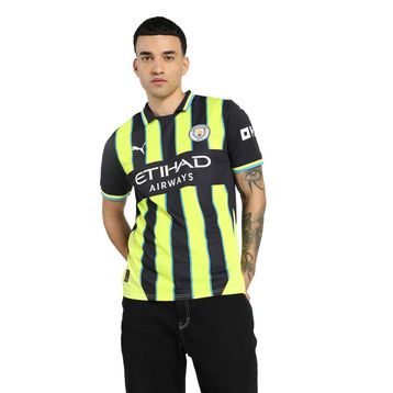 Puma 77508602 Manchester City Away Mavi Erkek Futbol Forması