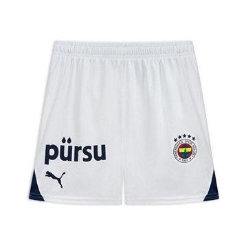 Puma 77538304 Beyaz Fenerbahçe SK 2024/2025 Çocuk Futbol Şortu