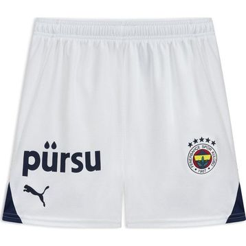 Puma 77538304 Beyaz Fenerbahçe SK 2024/2025 Çocuk Futbol Şortu